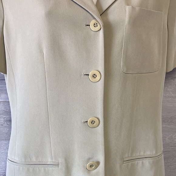 Jones New York short sleeve jacket silk - Picture 2 of 8